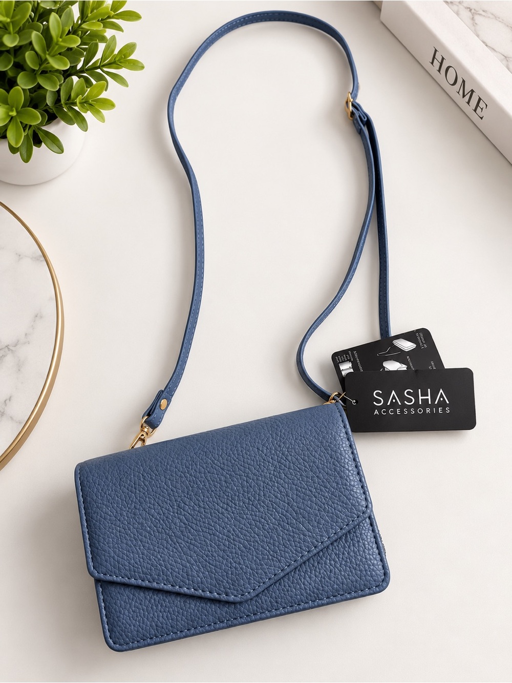 Sasha Accessories 3-in-1 Crossbody Bag – New with Tags